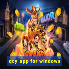 qcy app for windows